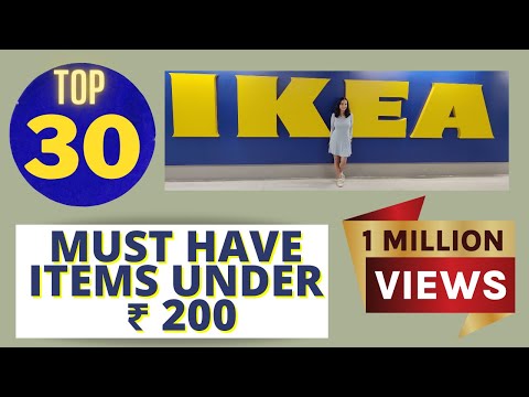 Top 30 IKEA Products Under ₹ 200 | Must Have IKEA Budget Items  | Favorite IKEA India 2023 Buys