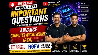 Important Questions | Advance Computer Architecture | RGPV & other University | Exam Series |
