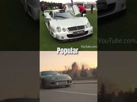MERCEDES-BENZ CLK GTR VS SUPRA #car #jdm #MERCEDES-BENZ #edit