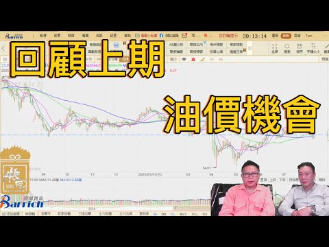 回顧上期直播 再次講解油價機會在哪 【2025/08/11直播精華】