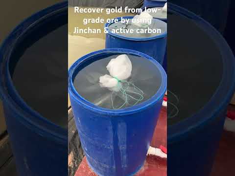 Best way to extract gold from low-grade ore by using Jinchan GDA and coconut active carbon