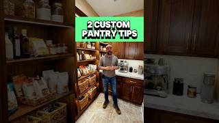 Would you do this to your custom pantry? #renovation #diy #construction