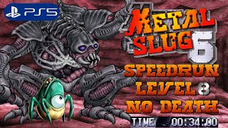 Metal Slug 6 Enhanced (PS5) - Speedrun Level-8 No Death (4K)