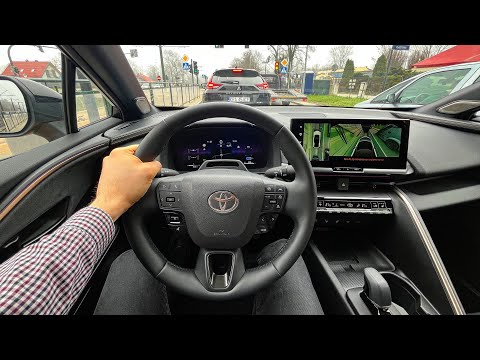 2024 Toyota C-HR [2.0 Hybrid Dynamic Force 197 HP AWD-I | Test Drive #170  POV Driver. TV