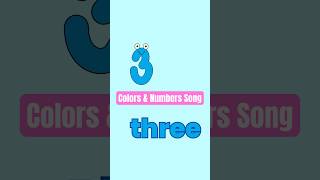 Colors And Numbers Song For Toddlers #kidssongs #countingforkids #colorsongsforkids
