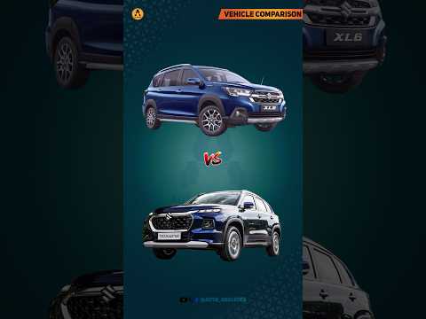 Maruti XL6 😍 Vs Maruti Grand Vitara 🤩|  Amazing Comparison 🔥| #shorts