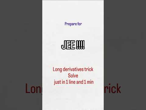 Jee tricks !!!!! 🔥😱 #jeemains #jee2025 #students #ncert #edu_bees