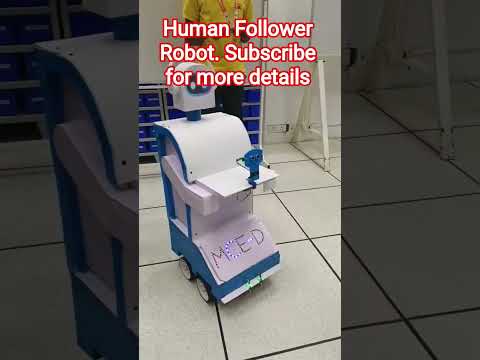 #human #follower #robot #aiml #robotics #stem #stemeducation #roboticscourse #roboticscompetition