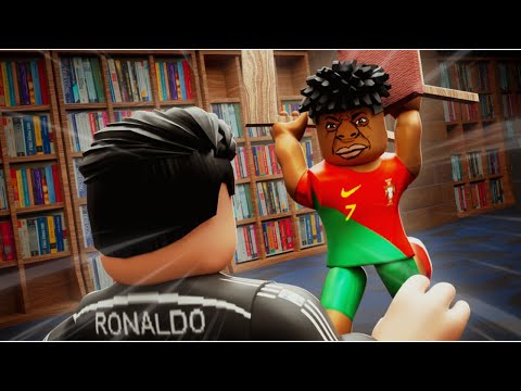 I become the KING. In roblox fight in a school.