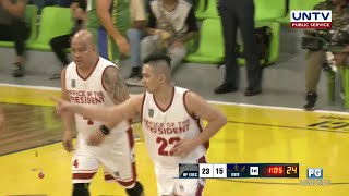 OP claps back at GSIS by passing circles around their opponent! 🔄🏀