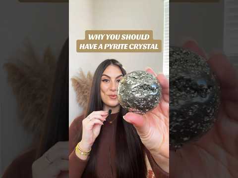 Reasons why you need Pyrite ✨ #crystals #pyrite #shorts