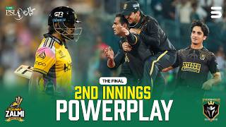 2nd Innings Powerplay | Peshawar Zalmi vs Hyderabad Kingsmen | Final | Match 44 | HBL PSL 11 | MZB1J