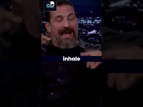 "Instant Stress Relief: Huberman’s Powerful Breathing Hack 🌟 #Shorts"