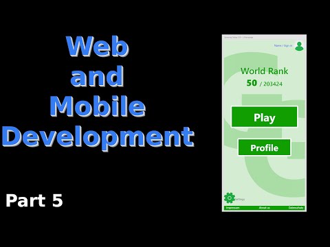 Flutter Python Web and App Tutorial: GeographicGame - Part 5 AdobeXD design + coding the home view