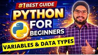 #15 Variables & Data Types in Python | Python Tutorials For Beginners