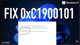 Solved: Error 0xC1900101 - Windows 11 upgrade