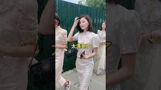 她真的很漂亮！回头率百分百的美女！南径女神！#潮汕营标旗 #美女#熱門 #潮汕民俗文化 #弘扬和传承民俗文化 #beautiful