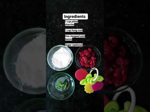 Cherry & Mint Yogurt
