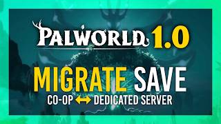 EASY: Migrate Co-op save to Dedicated Server | Palworld 1.0
