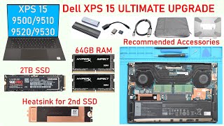 Dell XPS 15 9500–9530 RAM & SSD Upgrade Guide | Max Performance Setup!