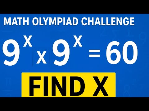 Math Olympiad Challenge | Find X Fast!