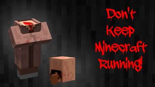 If You Come Across a Headless Villager, DON'T KEEP MINECRAFT ON! Minecraft Creepypasta