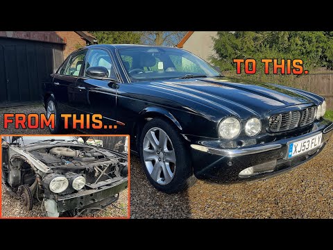 My £500 Jaguar XJ Project is (ALMOST) Complete | Saving A Bargain Modern Classic From The Scrapheap