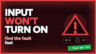 PLC Input Won't Turn On? Here's Why