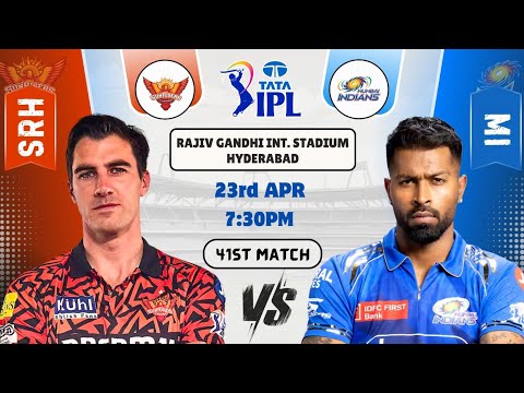 SRH vs MI GL Teams Prediction | SRH vs MI GL Prediction Dream11 | Hyderabad vs Mumbai 41ST IPL 2025