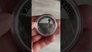 Silver Coin. AUSTRALIAN EMU. 1 oz. 2024. #coins #coincollecting