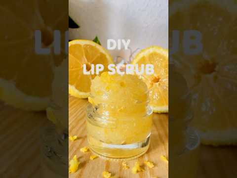 DIY LIP SCRUB 💋   #shorts #ytshort #lipscrub #diylipscrub