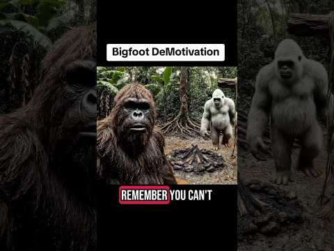 Bigfoot DeMotivation #bigfootvlog #yetivlog