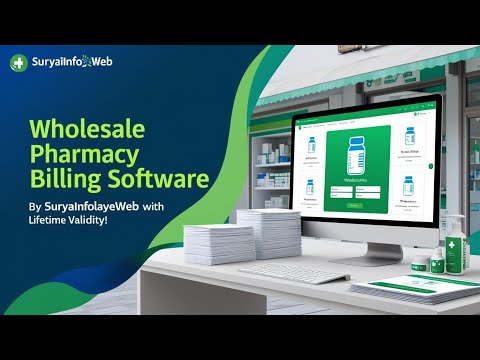 Pharma Distribution /Wholesale Pharmacy Billing Software Demo | Features & Benefits Explained