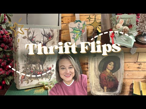 Home Decor Thrift Flips/Goodwill Thrift Store makeovers