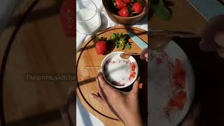 Strawberry Ade syrup | Tiktok drink compilation #shorts
