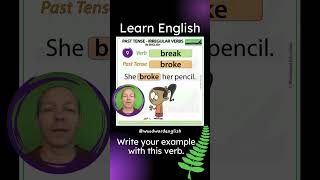 Past Tense of BREAK in English + Example sentence ✅ Learn English Grammar