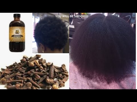 HOW I USED CLOVE AND JAMAICAN CASTOR OIL FOR EXTRIME HAIR GROWTH AND THICKNESS.