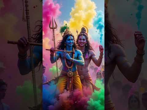 कैलाश से वृंदावन तक, हर ओर बस रंग ही रंग! #हर_हर_महादेव #जय_श्री_कृष्ण #गणपति_बप्पा_मोरया' ...