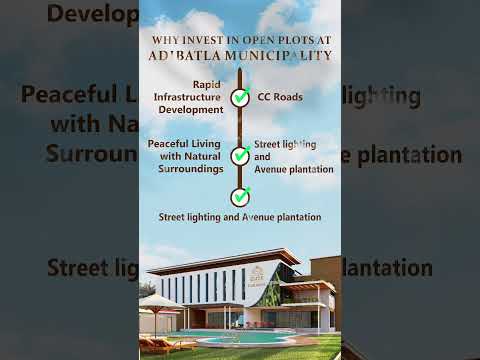 Adibatla Rising – Invest in Nature, Growth & Infrastructure  #sgddevelopers @sgddevelopers