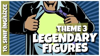 10. Sınıf İngilizce Theme 3 |LEGENDARY FIGURES | Ünite Kelimeleri +PDF