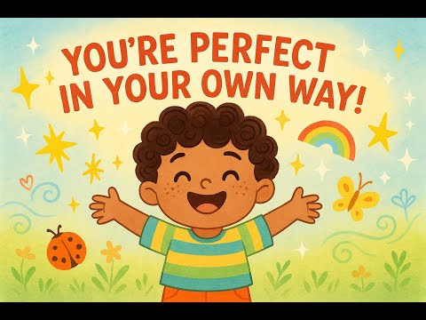 You're Perfect in Your Own Way! 🌟 | Positive Song for Kids | Be Yourself & Shine Bright