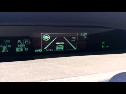 LKA lane keep assist toyota prius five advanced technology package