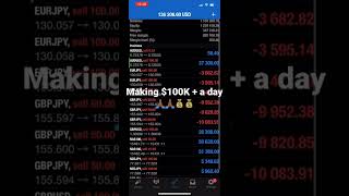 Forex Trading | Making 100K + trading the Forex Market 💰💰🙏🏾🙏🏾💥💥