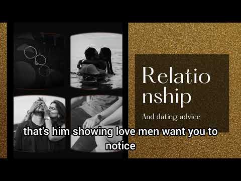 What a man actually wants in a relationship but won't say. 