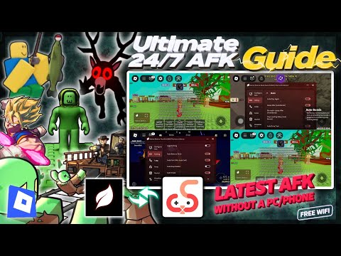 The Most OP Script 24/7 AFK Guide (NO KEY) In ROBLOX | UG Phone & Native Script