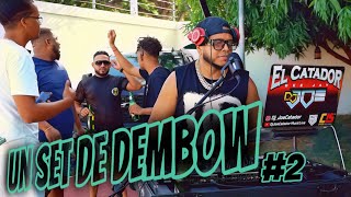 UN SET DE DEMBOW #2 DESDE BANI VILLA GILIANA EN VIVO DJ JOE CATADOR Mix Dembow