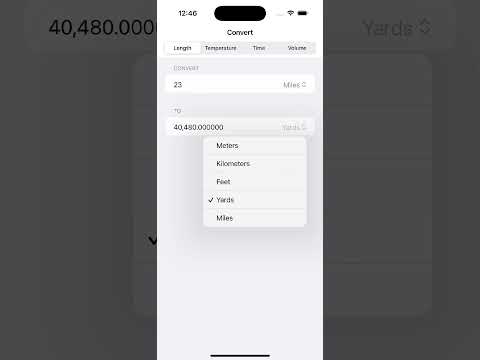 🎉 My Unit Conversion App! 🎉#iosdevelopment #swiftui #github #mobiledevelopment #LearningJourney