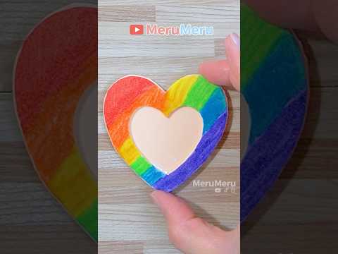 🌈DIY Foam Stamp Making Tutorial #art #diy #shortvideo #satisfying  #tutorial  #shorts #painting