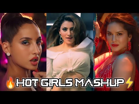 🔥Hot Item Girls X Oo Antava | Pushpa | Jacqueline, Sunny, Mouni, Nora | Mashup Music Video