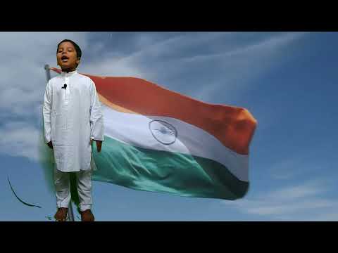 My 5 Years Old Son Apoorva Abhinandan sang National Anthem Jana Gana Mana ....